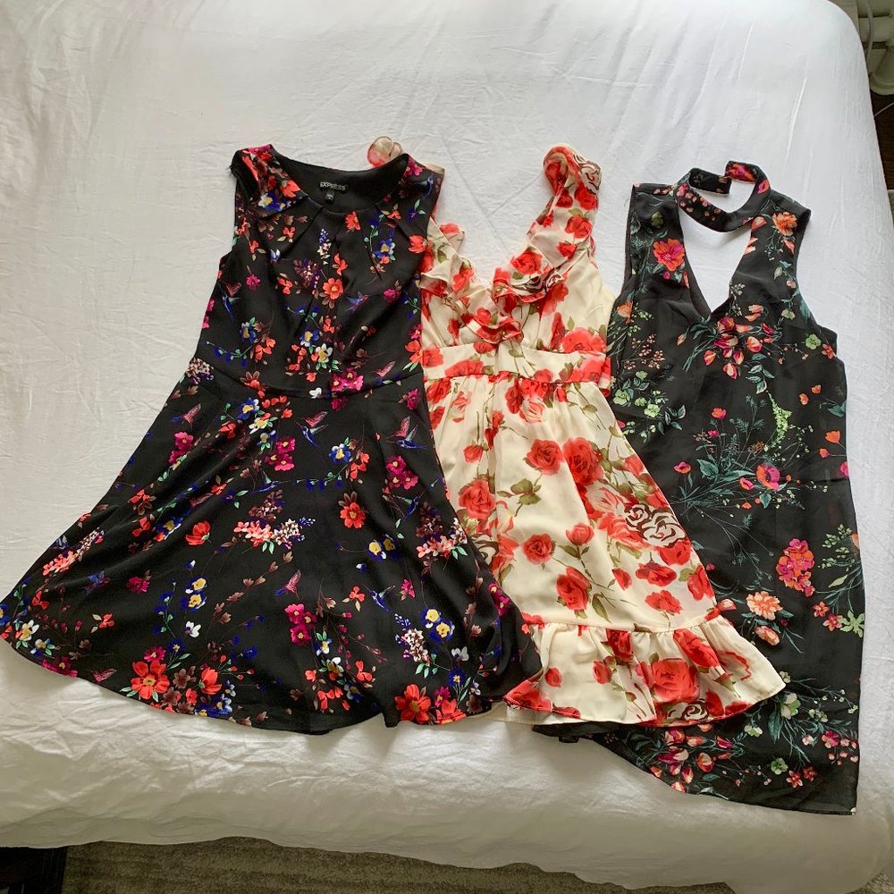 Floral Dress Trio